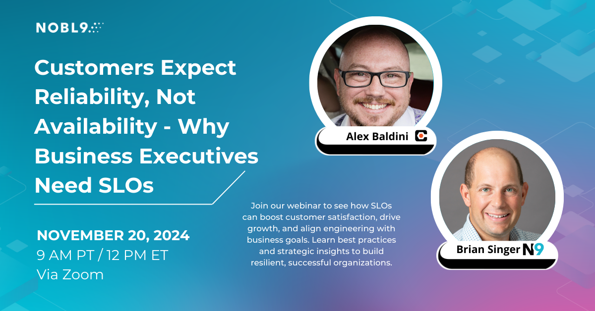 Why Business Executives Need SLOs | Top-Down Reliability | Webinar